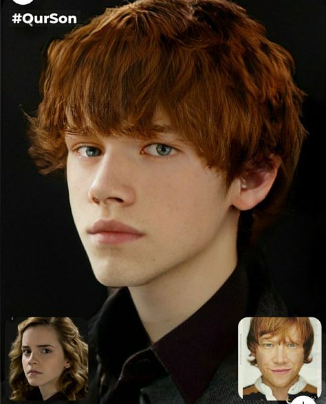 This is Hugo Weasley. The son of Ron and Hermione. Male Hermione Granger, Hugo Weasley Fanart, Hugo Weasley Aesthetic, Hugo Weasley, Charlie Weasley, Weasley Harry Potter, Harry Truman, Oliver Wood, Marvel Couples