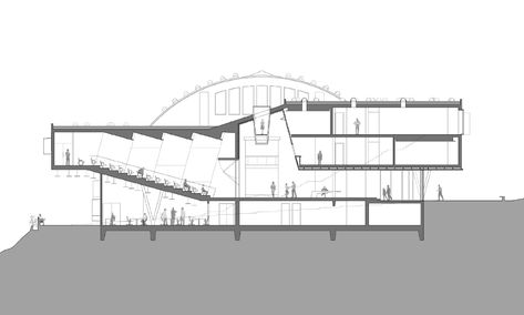 Crough Center — LTL Architects Ltl Architects, Cultural Center Architecture, Campus Landscape, Concert Hall Architecture, Auditorium Design, Minecraft Mansion, Museum Exhibition Design, Architecture Life, Model House Plan