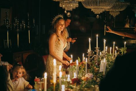 The power was actually knocked out at this wedding at Spillian after a massive storm rolled through. Luckily the couple was already planning on hundreds of beautiful and romantic candles. Joshua Brown, Romantic Candles, Wedding Moments, Knock Knock, Candles, In This Moment