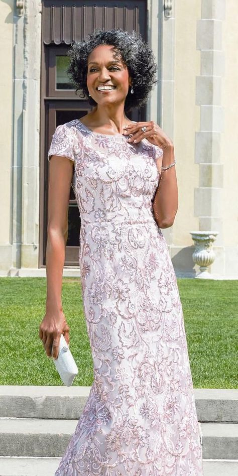 15 Petite Mother Of The Bride Dresses ❤ petite mother of the bride dresses long lace with cap sleeves alexevenings ❤ #weddingdresses Summer Mother Of The Bride Dresses, Mother Of Bride Dress, Mother Of The Bride Dresses Long, Wedding Dress Guide, Mother Of Groom Dresses, Dress Guide, Mob Dresses, Mother Of Bride, Bride Gowns