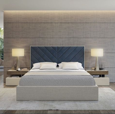 Bed Back Design Headboards, Bed Back Design, Unique Bedroom Design, Bed Headboard Design, Bedroom Interior Design Luxury, Bed Design Modern, Bed Headboard, Bedroom Decor Design, Bedroom Bed Design