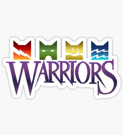 Warrior Cats Logo Sticker Warrior Cats Clans, Cats Logo, Hunter Design, Cat Bedroom, Warrior Cats Series, Serval Cats, Herding Cats, Warrior Cats Books, Warrior Cats Fan Art