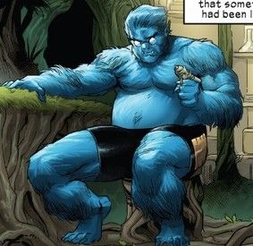 Home of Qwertyuioppas on Twitter: "Special thanks to @ReclamonRex for informing me of this. Beast be looking kinda chonky lately in X-Force... #ShutUpShogo https://t.co/FNwc6n99Th" / Twitter Beast Marvel, Dad Bodies, Man Beast, Illustration Art Kids, X Force, X Man, Fictional Crushes, Moving House, Special Thanks