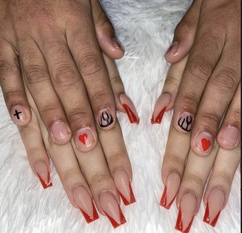 Bf And Gf Matching Nails, Matching Nails With Boyfriend, Nail Ideas For Couples, Thug Life Wallpaper, Matching Nails, Life Wallpaper, Natural Nail Designs, Mens Nails, Short Gel Nails