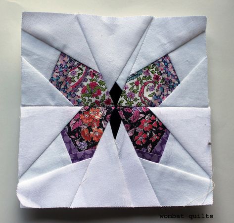 butterfly block 1 Butterfly Block, Free Paper Piecing Patterns, Paper Pieced Quilt Patterns, Foundation Paper Piecing Patterns, Butterfly Quilt, Paper Pieced Quilt, Quilting Templates, Landscape Quilts, Foundation Piecing