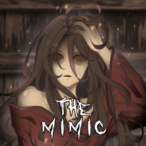 Rin Mimic Fanart, Rin The Mimic Fanart, Nagisa The Mimic, Chihiro The Mimic, The Mimic Jealousy, The Mimic Characters, Rin The Mimic, The Mimic Pfp, Mimic Drawing