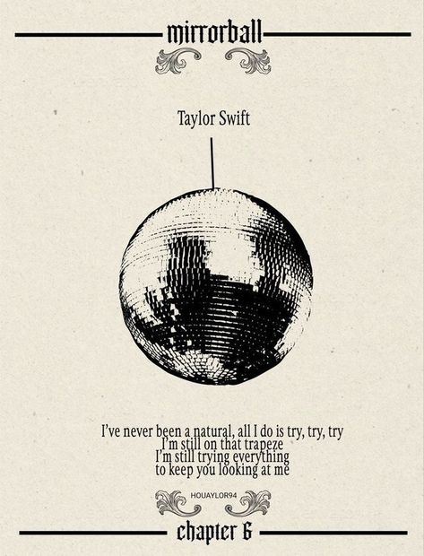 Disco Ball Background, Mirrorball Taylor Swift, Ball Background, Grunge Posters, Taylor Swift Music, Dorm Posters, Taylor Swift Posters, Poster Room, Mirror Ball