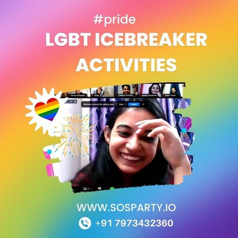 LGBT Icebreaker Activities Pride Month Activities, Pride Month 2023, June Pride Month, Middle School Lesson Plans, Lgbt History, Icebreaker Activities, Happy Pride Month, Celebration Ideas, Happy Pride