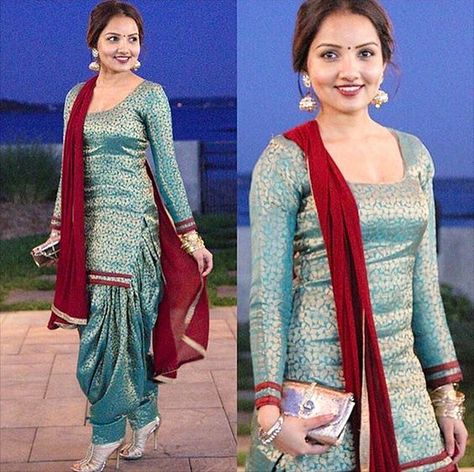 Pinterest: @pawank90: Soman Bajwa, Sonam Bajwa, Suit Punjabi, Patiala Suit Designs, Patiyala Dress, Patiala Salwar Suits, Punjabi Fashion, Miroslava Duma, Punjabi Outfits