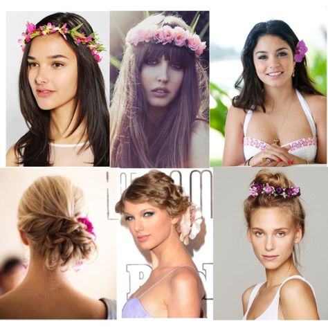 hawaiian hair Hawaiian Ideas, Hairstyles Quick And Easy, Hairstyles With Flowers, Hawaii Hair, Hawaiian Hair, Hawaiian Hairstyles, Hairstyles Quick, Easy Little Girl Hairstyles, Short Hair Hairstyles