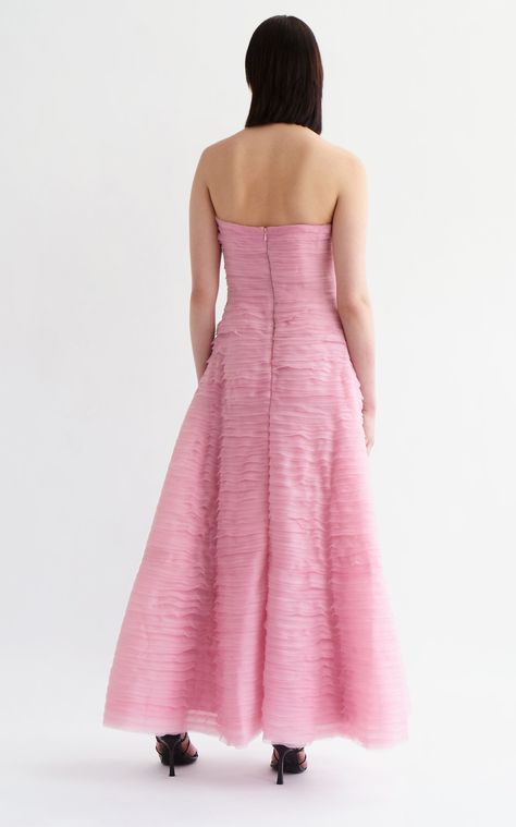 Marissa Collections, Ruffled Maxi Dress, Made In China, Spring Collection, The Pink, Moda Operandi, Clothing Store, Spring Fashion, Designer Fashion