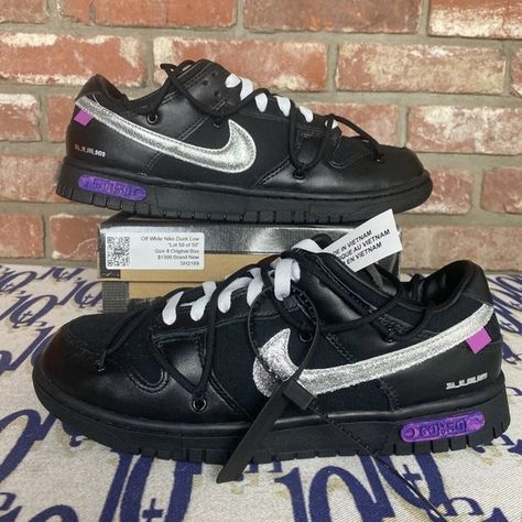 Size 8 - Nike Dunk Low x Off-White Lot 50 of 50 2021- Brand New OG All DM1602001 Dunk Low Off White, Off White Dunk, Nike Dunk Low, Dunk Low, Nike Dunk, Nike Dunks, Off White, Nike, Brand New