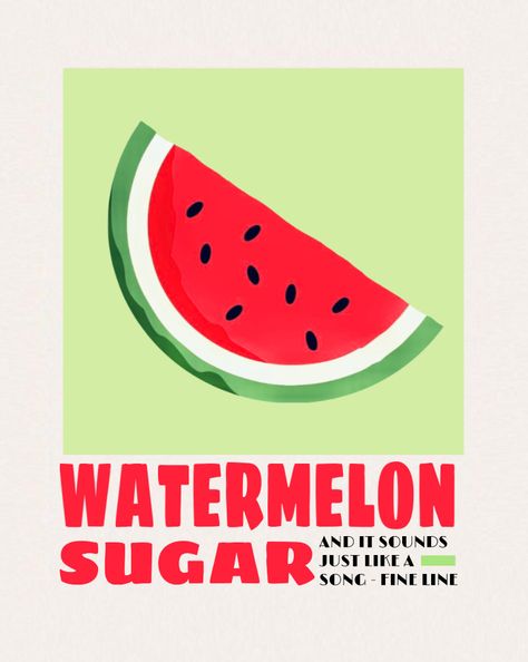 Watermelon Poster, Watermelon Wallpaper, Art Apartment, Motion Graphics Inspiration, Vintage Poster Art, Fashion Art Illustration, Summer Design, Valentine Decorations, Wall Collage