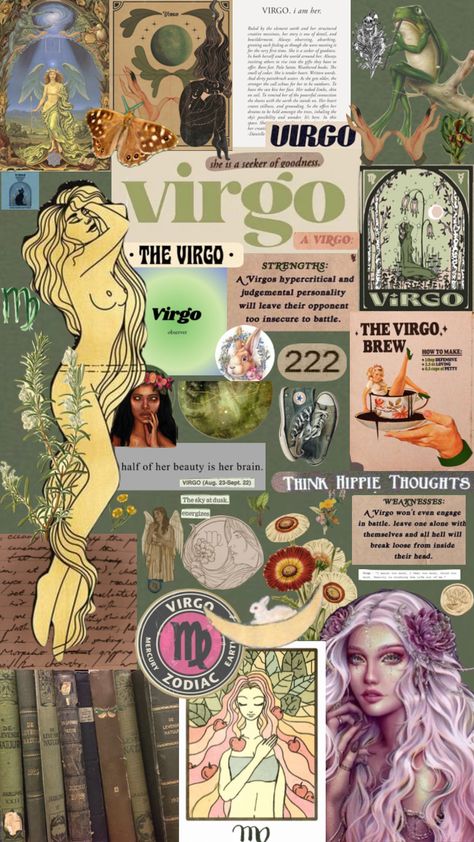 dont rlly like this but whatever #virgo #zodiac #astrology #vibes #green #aesthetic Virgo Wallpapers Aesthetic, Zodiac Virgo Wallpaper, Virgo Astrology Art, Virgo Men Aesthetic, Virgo Green Aesthetic, Rising Virgo Aesthetic, Virgo Mood Board, Virgo Asthetic Wallpers, Virgo Energy Aesthetic