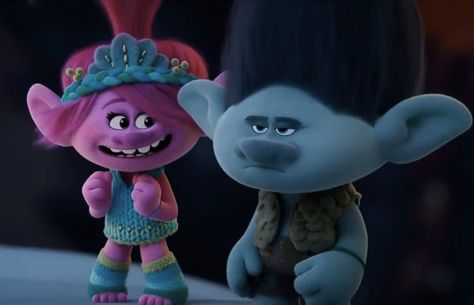 Poppy And Branch Matching Pfp, Trolls Poppy And Branch, Branch And Poppy, Lucas Movie, Branch Trolls, Princess Poppy, Poppy And Branch, Trolls Movie, Childhood Movies