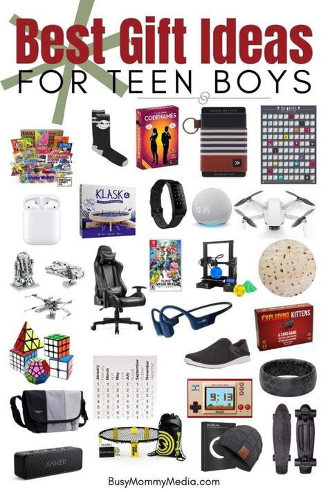 Finding the best gift ideas for teen boys can be a serious challenge. These gift ideas for teen boys have been approved by my three teenage sons and make fantastic gifts any time of the year. Teen Boy Easter Basket, Christmas Gifts For Teen Boys, Teen Easter, Gift Ideas For Teen Boys, Gift Ideas For Teenage Boys, Teen Easter Basket, Gifts For Teenage Boys, Exploding Kittens Card Game, Gift Idea For Boyfriend