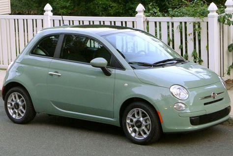 Verde Chiaro color Fiat Sage Green Fiat 500, Fiat 500 Colours, Fiat 500 Black, Car Decorating, Fiat 500 Car, Fiat 500 Pop, Mini Cabrio, Is It Love, Pocket Rocket