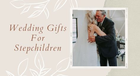 Offering wedding gifts to stepchildren is a heartfelt way of expressing joy in having them as part of your life. The gifts can range from simple to extravagant, depending on the recipient's preferences. Do you need any ideas? If your stepchild is hesitant to engage with you or doesn't show much interest in the gifts they receive from their parent's wedding, Viva Wedding Photography has put together some unique suggestions for you to consider. Wedding Gifts For Kids Blended Family, Step Daughter Wedding Gift, Blended Family Wedding, Mother Gifts Wedding, Daughter Wedding Gifts, Thoughtful Wedding Gifts, Parents Wedding, Best Wedding Gifts, Step Daughter