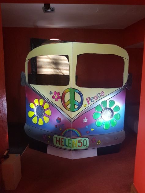 Photo Booth Party, Peace Art, Vw Campervan, Art Photo, Photo Prop, Photo Booth, Art