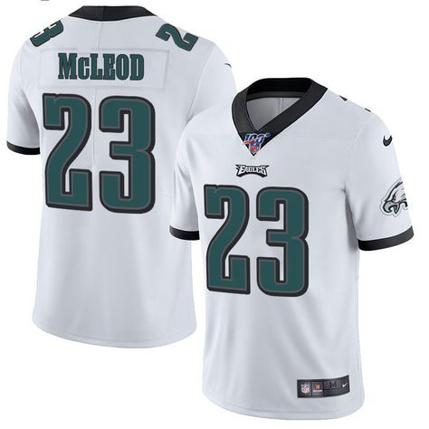 Men's Philadelphia Eagles #23 Rodney McLeod White 100th Season Limited Jersey Check more at http://honashop.com/?product=mens-philadelphia-eagles-23-rodney-mcleod-white-100th-season-limited-jersey Brandon Graham, Miles Sanders, Lane Johnson, Jason Kelce, Sport Jersey, 2023 Christmas, Philadelphia Eagles, Eagles, Philadelphia