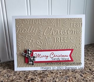 Embossing Folders Cards, Embossing Folder Cards, Simple Holiday Cards, Christmas Sentiments, Stampin Up Christmas Cards, Handmade Christmas Cards, Christmas Words, Stampin Up Christmas, Simple Holidays