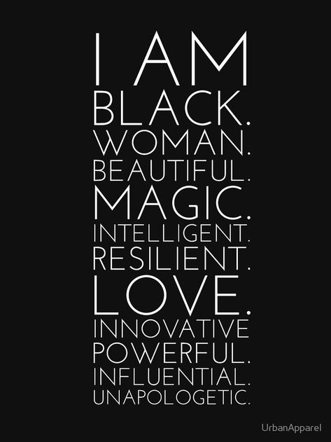 You are gorgeous and unique Wallpaper For Black Women, Black Women Art Wallpaper, History Wallpaper, Black Lives Matter Art, Black Woman Art, Unapologetically Black, Black Quotes, Black Queens, Motiverende Quotes