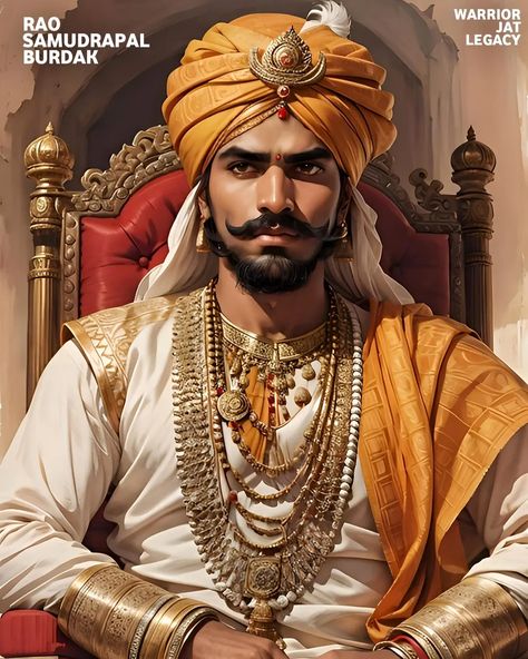 #jaatking #jatkings #historyofjats #jaathistory #samudrapalburdak #raosamudrapalburdak #daderwa #maharajasurajmal #jangaldesh #hindushahidynasty #gazanviddynasty Hindu Kings, Indian Kings, King Painting, Indian Illustration, Royal Beauty, History Of India, King Art, Country Men, Graphic Designing