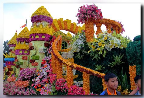 Flower Float Parade. Baguio City, Flower Festival, Baguio, Annual Flowers, Rooftop Garden, Float, Philippines, Floating, Festival