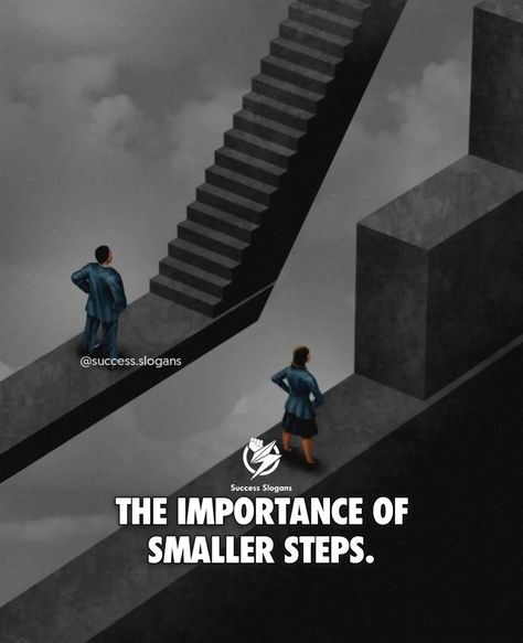 √ The importance or smaller steps 👇 √ TAG your brother who need to see this! √ FOLLOW 👉🏻 @success.slogans - √ Feel free to use content, just give credit @success.slogans . . 🖼️ background: unknown ❤️ . √ The best way to change people’s thinking is through the pictures! - - - - - #motivation #motivationalquotes #motivational #motivationmonday #motivationalquote #MotivationalSpeaker #motivationalmonday #motivations #motivationquotes #motivationquote #success #Successful #SuccessQuotes #succe... Tag Your Brother, Success Pictures, Motivational Images, Page Background, Motivational Quotes For Success, Motivational Speaker, Life Changing, Just Giving, Monday Motivation