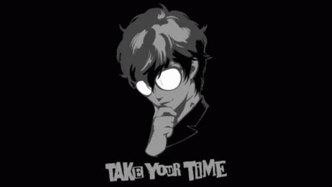 Persona Take GIF - Persona Take Your - Discover & Share GIFs Take Your Time, Persona 5, Persona, The Story, Gif