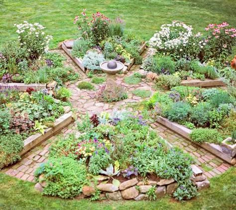 Planting vegetables or flowers in a raised bed amps up your landscape and harvest. Raised Vegetable Gardens, Vegetable Garden Raised Beds, Building A Raised Garden, Herb Garden Design, Potager Garden, Herb Gardens, Have Inspiration, Vegetable Garden Design, Raised Bed