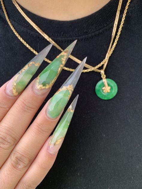 Aceiruno w/ Tha Kakes on Twitter: "… " Jade Nails, Stiletto Nails Designs, Halloween Nail Art, Yellow Nails, Luxury Nails, Fire Nails, Dream Nails, Pretty Acrylic Nails, Dope Nails