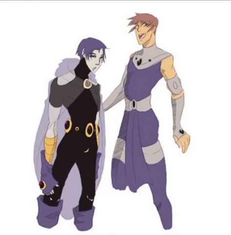 Teen titans star fire raven genderbend Starfire Genderbend, Genderbend Cartoons, Raven Genderbend, Teen Titans Funny, Star Fire Cosplay, Fan Art Dc, Gay Halloween Costumes, Teen Titans Love, Raven Fanart