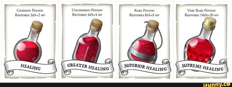 Tap to see the meme Healing Potion, Dnd Crafts, Dragons 5e, Dungeon Master Screen, Dungeon Master's Guide, Dungeons And Dragons 5e, D D Items, Dungeons And Dragons Classes, Tabletop Rpg Maps