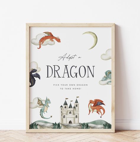 Dragon Party Decor, Modern Dragon, Magical Dragon, Dragon Birthday Parties, Boy Birthday Party Themes, Magical Adventure, Dragon Birthday, Birthday Collection, Dragon Party