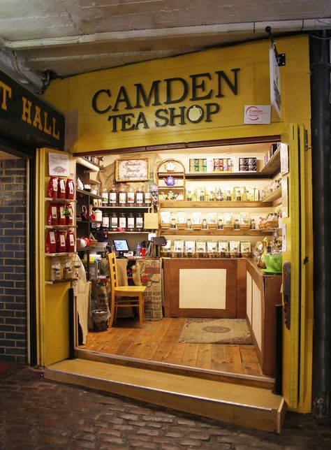 Tea Store Design, House Moodboard, Tea Boutique, Farm Road, Camden Market, Camden Markets, Hole In The Wall, Italian Village, Tea Store