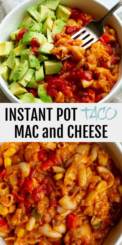 Gluten Free Taco, Vegan Cashew Cheese Sauce, Instant Pot Macaroni, Avocado Mac And Cheese, Taco Mac, Taco Mac And Cheese, Vegan Cashew Cheese, Mac And Cheese Casserole, Chili Mac And Cheese