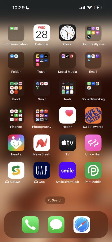 Phone Setup Home Screen, Iphone Organisation, Organize Phone, Organize Phone Apps, Phone Setup, Wallpapers Cartoon, Application Iphone, Ios App Iphone, Iphone Home Screen Layout