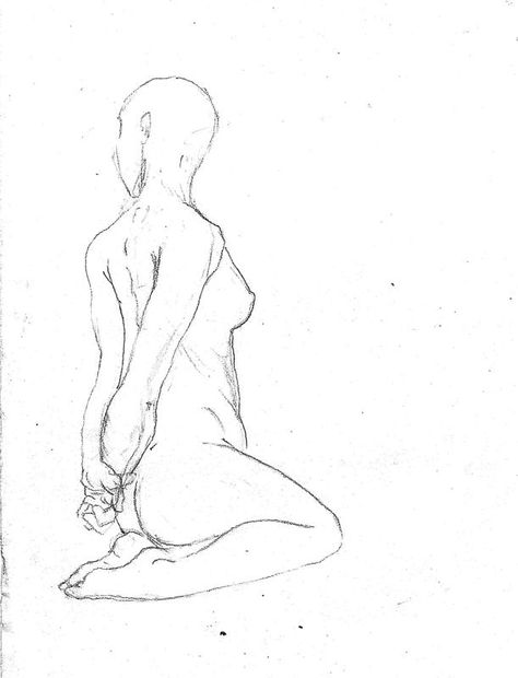 Women From Behind Drawing, Kneeling Woman Tattoo, Male Kneeling Pose Drawing, Kneeling In Front Of Someone, Reference Poses Kneeling, Person On Their Knees Drawing, Kneeling Pose Reference Back View, Woman On Knees Pose Drawing, Kneeling Pose Reference Front View