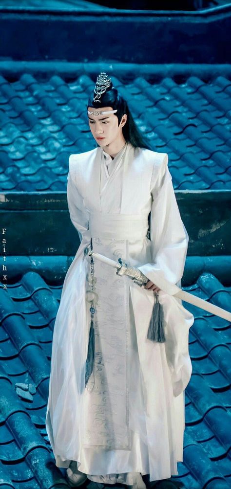 The Untamed Chinese Drama Untamed Quotes, Chinese Traditional Costume, Lan Wangji, Lan Zhan, Chinese Movies, Ancient Beauty, The Untamed, Perfect Boy, Chinese Clothing