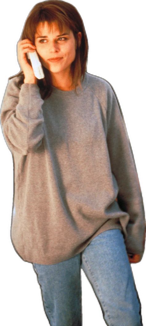 Sidney Prescott Costume, 90s Teen Fashion, Sidney Prescott, Scream 5, Scream 3, 90s Teen, Scream 6, Cream Colored Sweater, Scream Movie