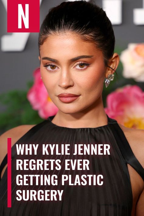 After years of denying it, Kylie Jenner revealed that she's had plastic surgery done and that she now regrets having so many procedures at a young age. #KylieJenner #Kardashians Kardashian Plastic Surgery, Kylie Jenner Plastic Surgery, Celebrity Surgery, Cheek Implants, Plastic Surgery Fail, Bicep Tattoo Men, Plastic Surgery Gone Wrong, Botox Lips, Promo Girls