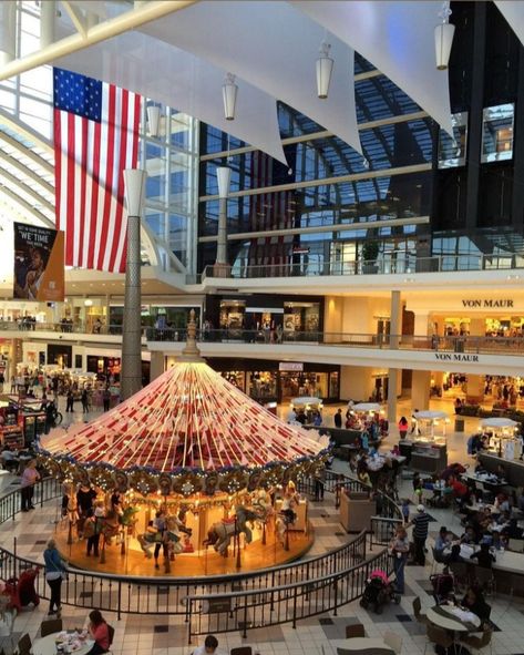 Birmingham's Riverchase Galleria Mall's Carousel & Food Court, Located In The Birmingham-Hoover Metro-Plex In Alabama Hoover Alabama, Galleria Mall, Alabama Vacation, Mall Stores, Mall Of America, Hampton Inn, Shop Till You Drop, Birmingham Alabama, Shopping Malls