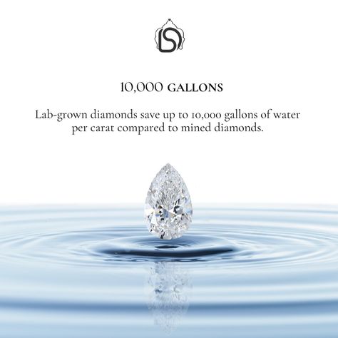 Diamonds that dazzle and conserve: Save 10,000 gallons of water per carat with Lab-grown brilliance. #SammaDiamonds #KarmaFreeDiamonds #labgrowndiamondjewelry #diamondjewelry #diamonds #consciousluxury #labgrowndiamonds #diamondbrilliance Diamond Creative Ads, Grown Brilliance, Diamond Instagram, Diamond Photography, Diamond Graphic, Graphic Design Ads, Gallon Of Water, Creative Ads, Designs Ideas