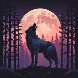 Alpha by @monumentalpinknoise277 | Suno Wolf And Moon, Kids Office, Wolf Quotes, Howl At The Moon, Wolf Pictures, Wolf Moon, Alien Art, Lone Wolf, Wolf Howling