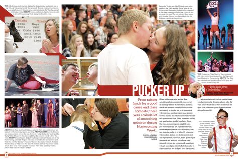 Homecoming spread - student life Academics Yearbook Spreads, Homecoming Court Yearbook Spreads, Spirit Week Yearbook Spread, Student Life Yearbook Spreads, Student Life Yearbook Ideas, Student Life Yearbook, Homecoming Court, Yearbook Spreads, Homecoming Week