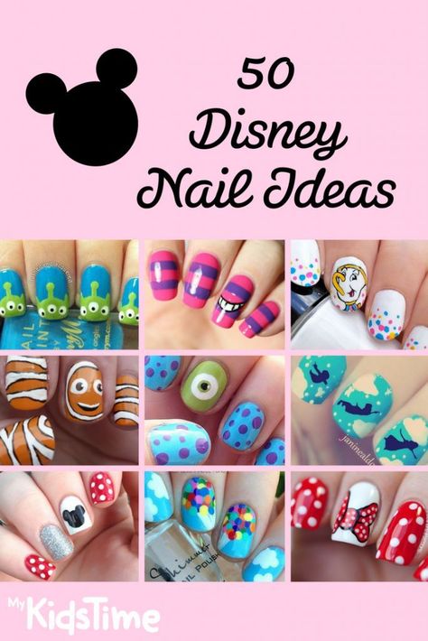 Disney nail ideas #disney #disneynailart #disneynails #nailart Disney Nail Ideas, Disney Manicure, Meme Disney, Disney Nail Art, Disneyland Nails, Disney Nail Designs, Disney Acrylic Nails, Disney Nail, Drag Make-up