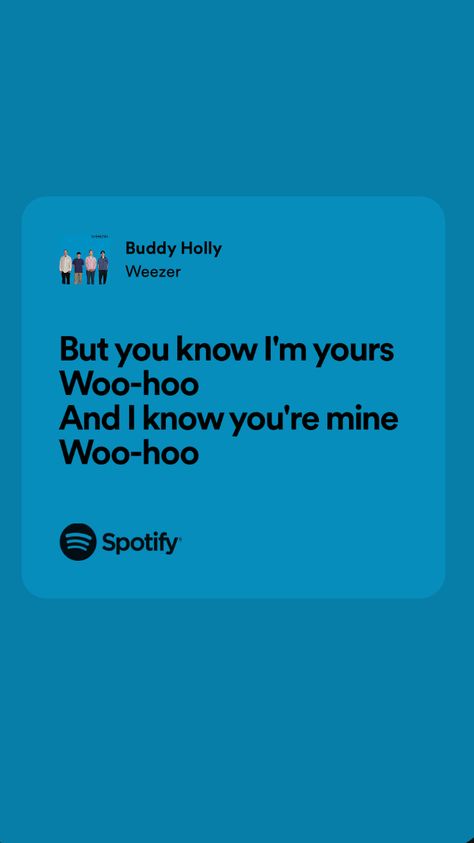 Weezer Spotify, Buddy Holly Weezer, Weezer Wallpapers, Weezer Lyrics, Weezer Concert, Dinosaur Jr, Buddy Holly, Tommy Boy, Lyrics Aesthetic