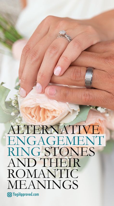 Alternative Engagement Ring Stones and Their Romantic Meanings Engagement Ring Stones, Ring Alternatives, Rings With Meaning, Ring Stones, Amethyst Ring Engagement, Alternative Engagement Ring, Blood Diamond, Spiritual Crystals, Unique Engagement Ring