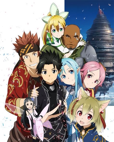 Sword Art Online/ALfheim Online. SAO/ALO. Sao Anime, Fallen Kingdom, Afro Samurai, Kirito Asuna, Fairies Dancing, Movie Streaming, Tv Movie, I Love Anime, Awesome Anime